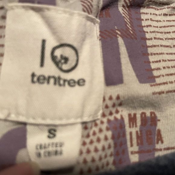 Tentree  Crewneck Sweater *Blue* Size Small - Picture 4 of 4